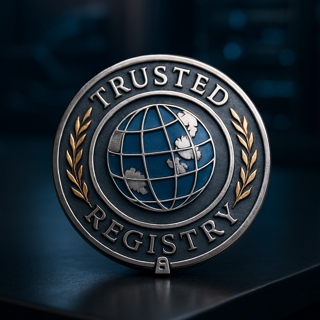 ICANN Trusted Registry Badge
