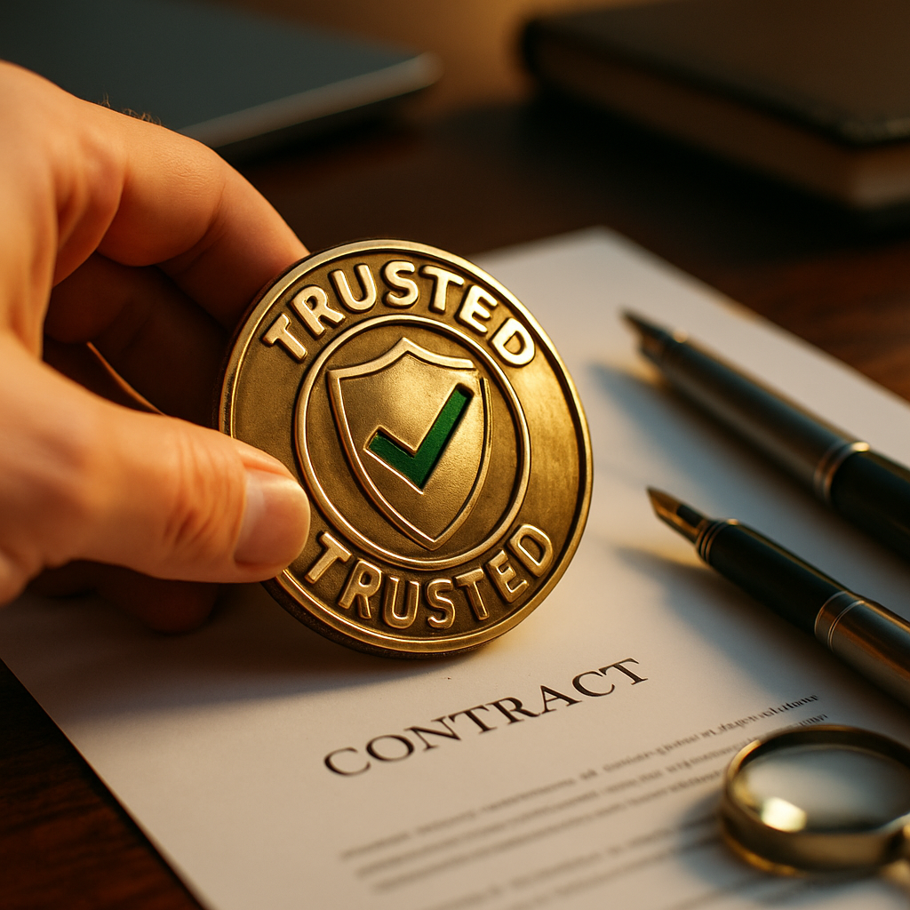Trusted badge